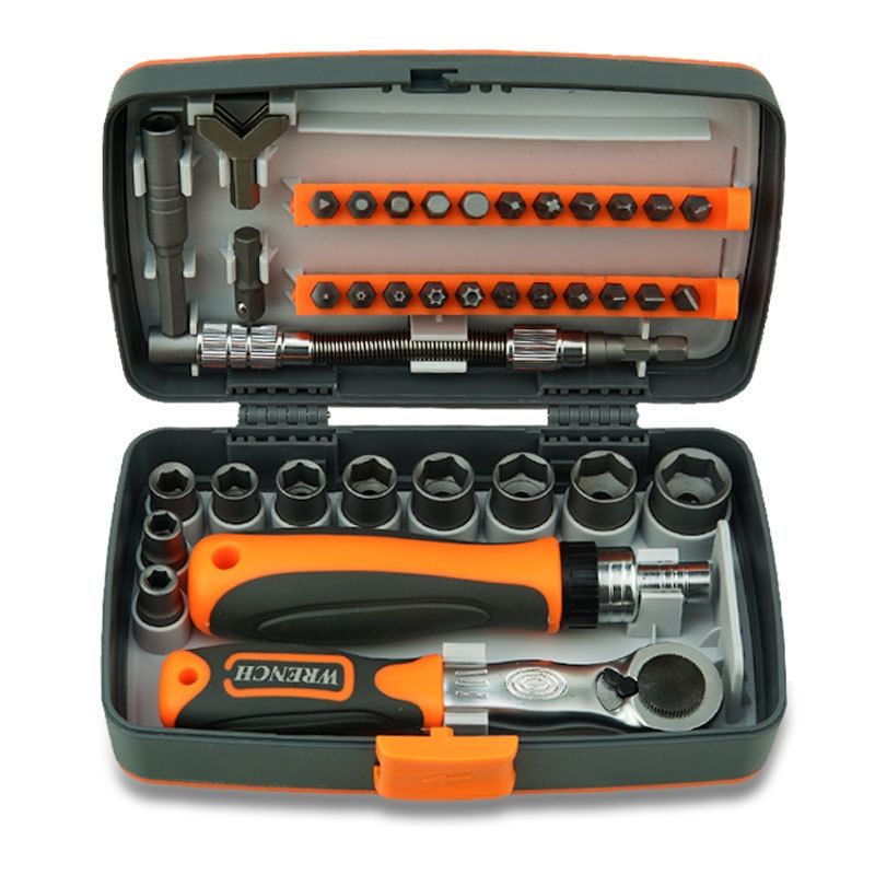 38-In-1 Ratchet Multi-Purpose Screwdriver Set