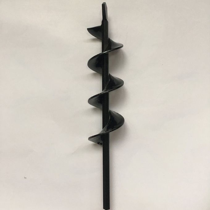Durable Use Universal Piral Leaf Drill Bit Ele Tri  Hammer Impa T Drill Bit-black-220mm