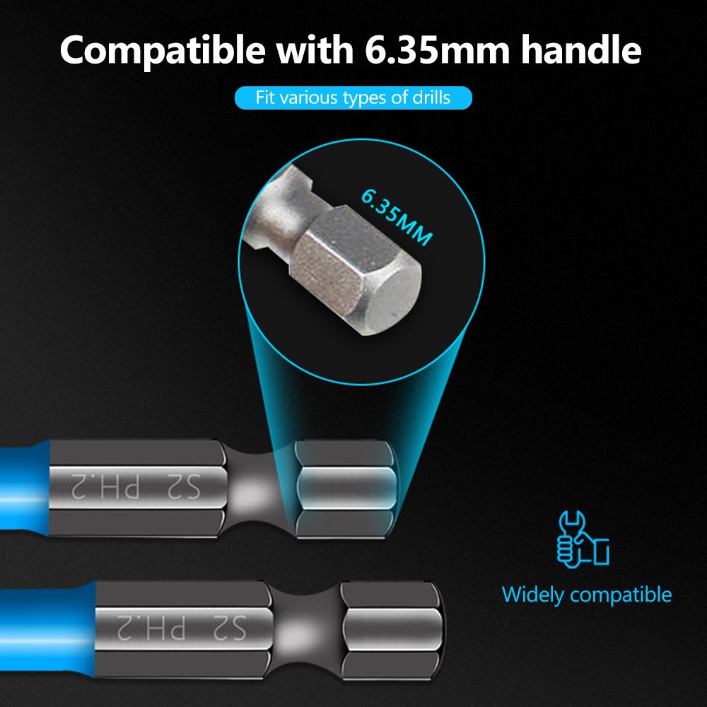 7pcs Power Drill Bits Set Electric Drill Bits Screwdriver