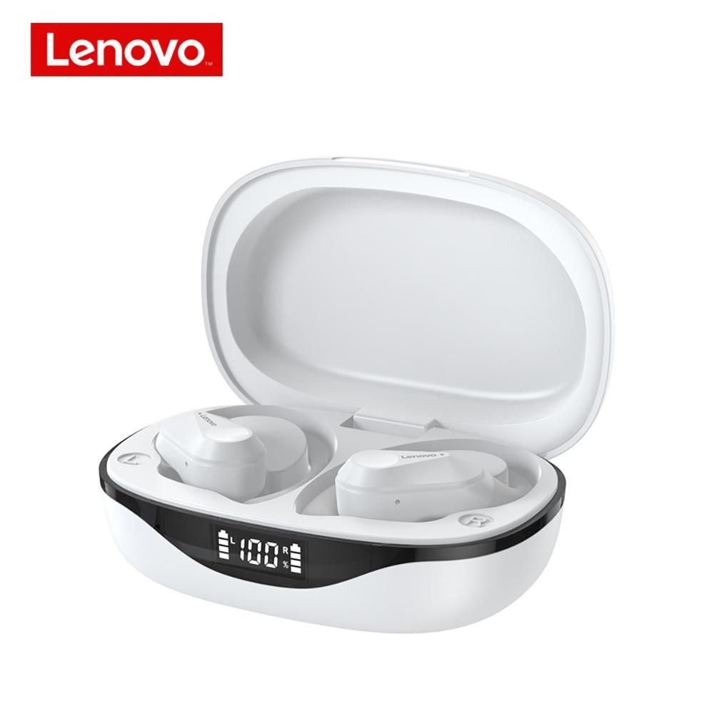 Lenovo thinkplus LP75 True Wireless BT Headphones Sports Earbuds BT5.3 Chip HiFi Stereo Sound Long Endurance Time White