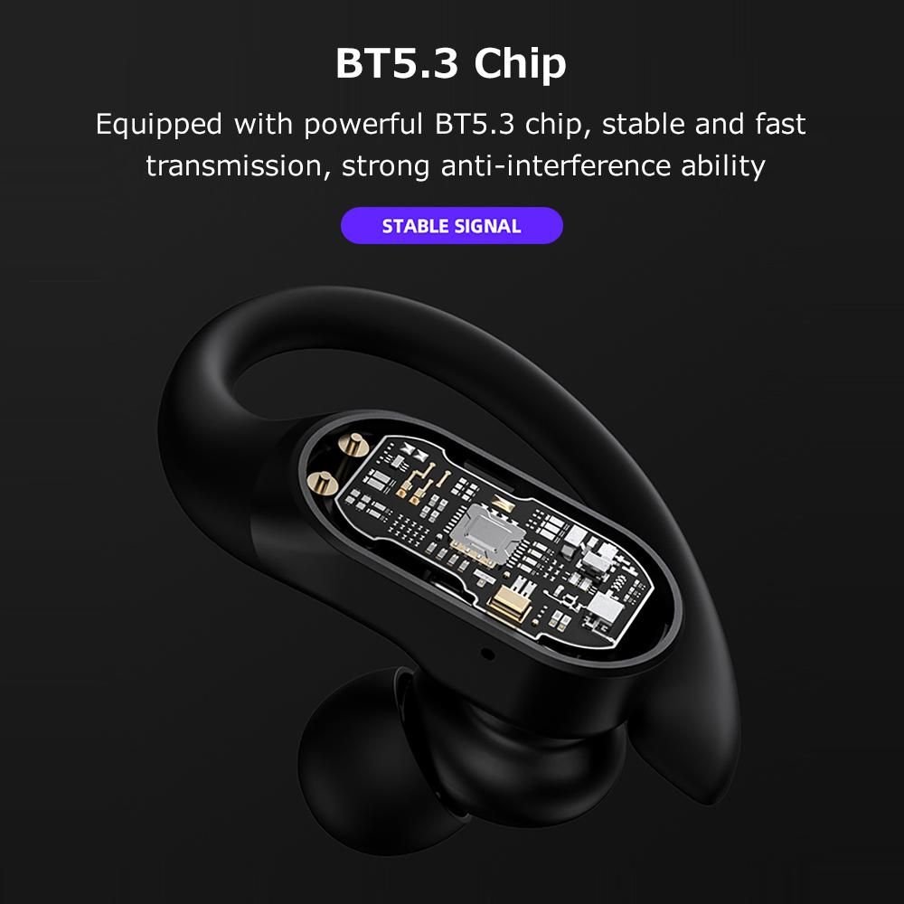 Lenovo thinkplus LP75 True Wireless BT Headphones Sports Earbuds BT5.3 Chip HiFi Stereo Sound Long Endurance Time White