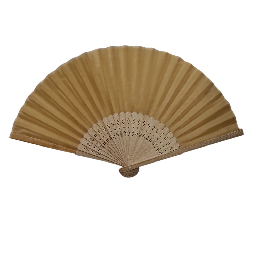 Fan Decor Silk Bamboo Summer Style Pcs Party Wedding 1 Fans Held Chinese Folding Hand Fan Folding Fan Solid Color Crafts