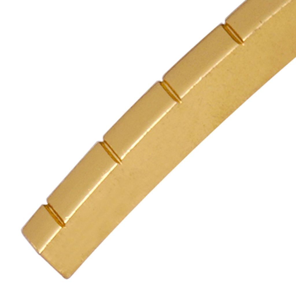 6 String 43mm Brass Slotted Nut For Electric Guitar Spare Parts Repair