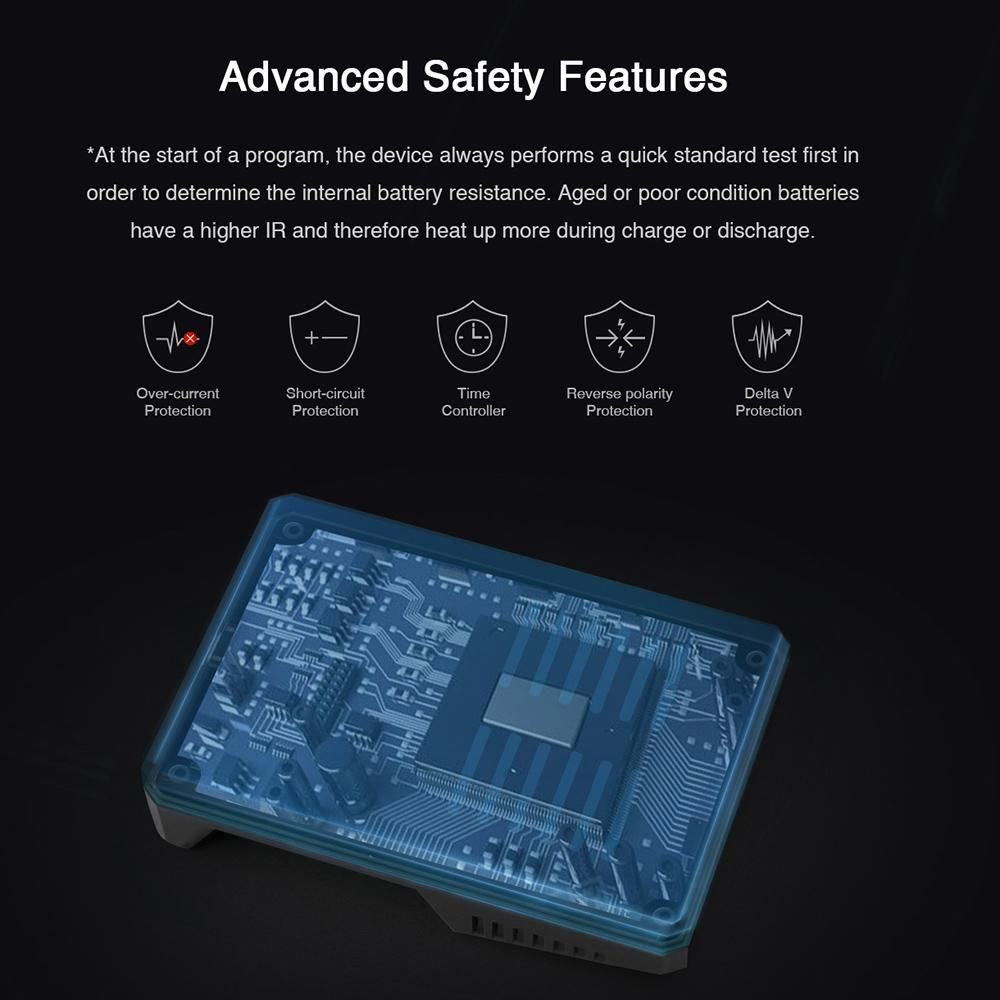 SKYRC NC1500 4-Slot Smart Battery Charger Discharger & Analyzer for AA/AAA Ni-MH Battery