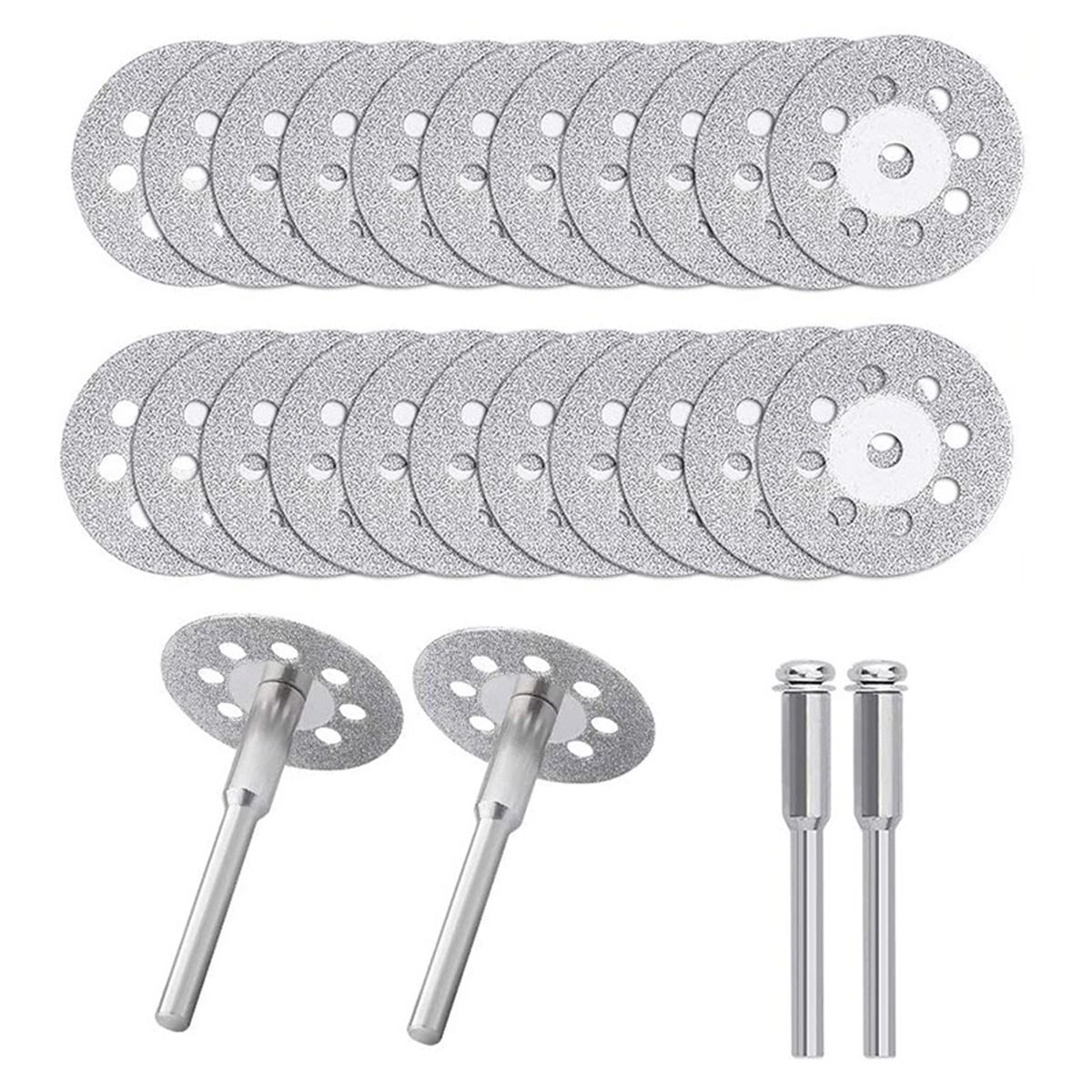 24pcs Diamond Cutting Wheels 22mm Diameter Cut Off Discs