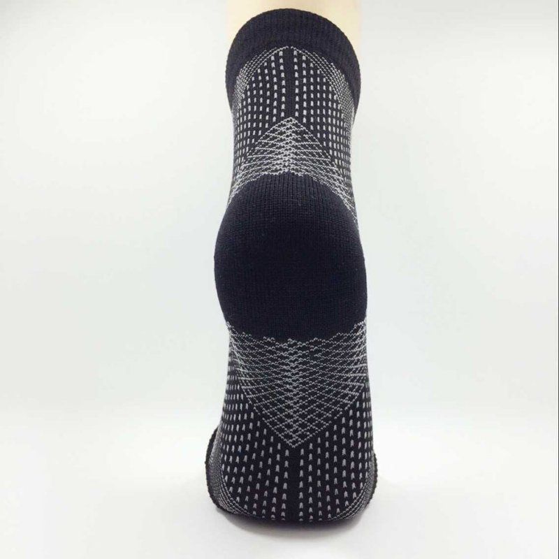 1PC Women Sport Ankle Support  Elastic Compression High Protect Guard Band Safety Running Fitness Foot Heel Wrap Bandage For Men L 10-12.5