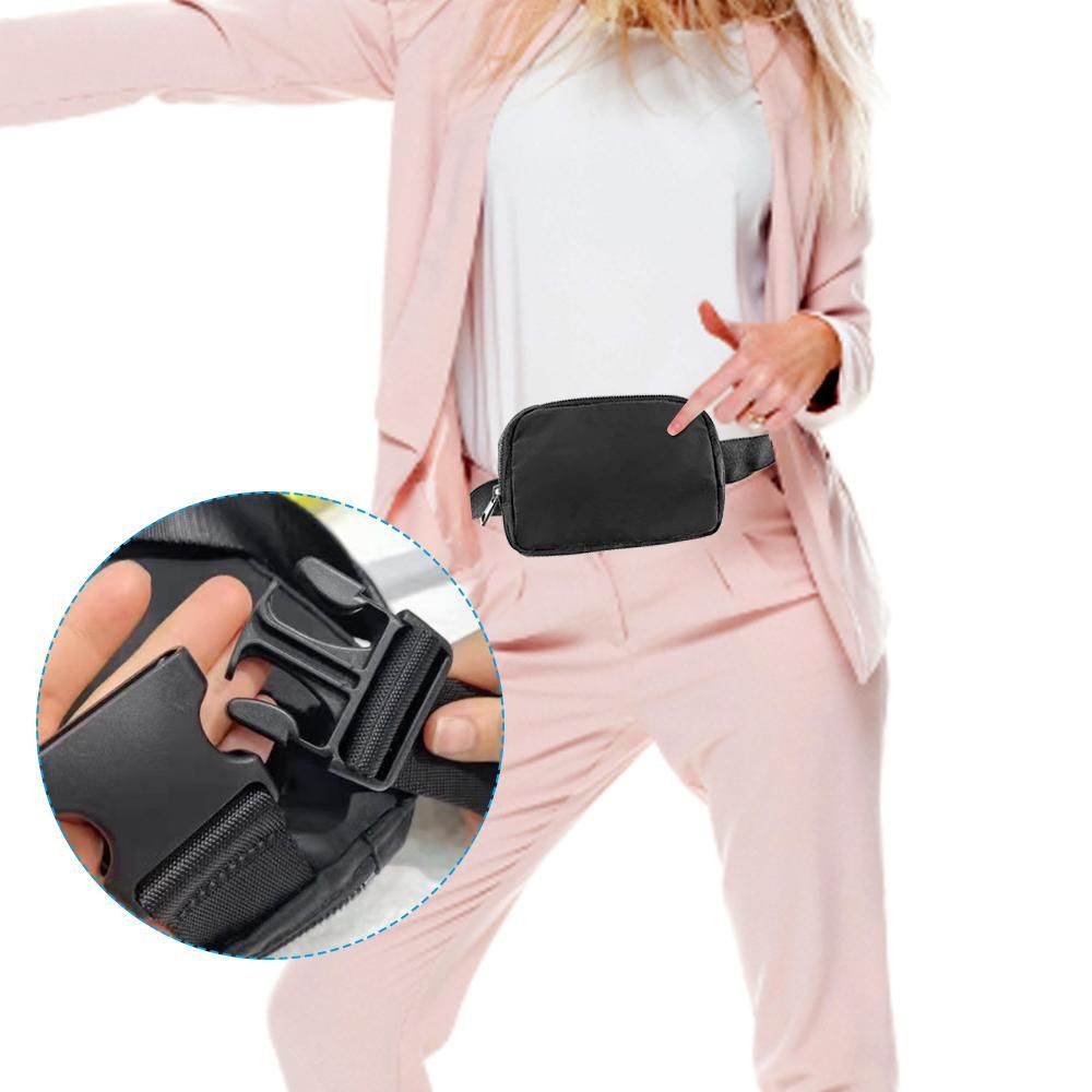 Fanny Pack Waist Belt Bag Crossbody Bag with Adjustable Strap for Men and Women Outdoor Workout Cycling Hiking Running Traveling