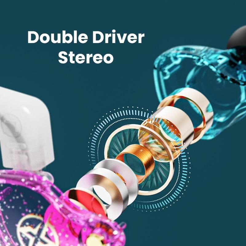X2 Pro Noise Cancelling Headset Music Earbuds Earphone 3.5mm