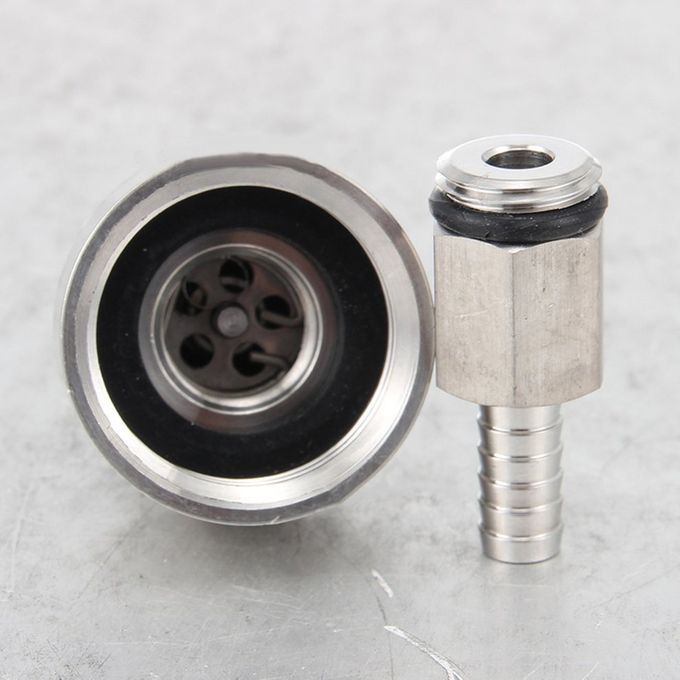 1p  Stainless Steel  Arbonation  Ap  Ounter Pressure Bottle Filling Barb  O2-steel-3. 2*6cm