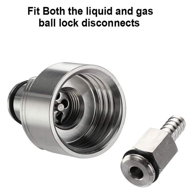 1p  Stainless Steel  Arbonation  Ap  Ounter Pressure Bottle Filling Barb  O2-steel-3. 2*6cm