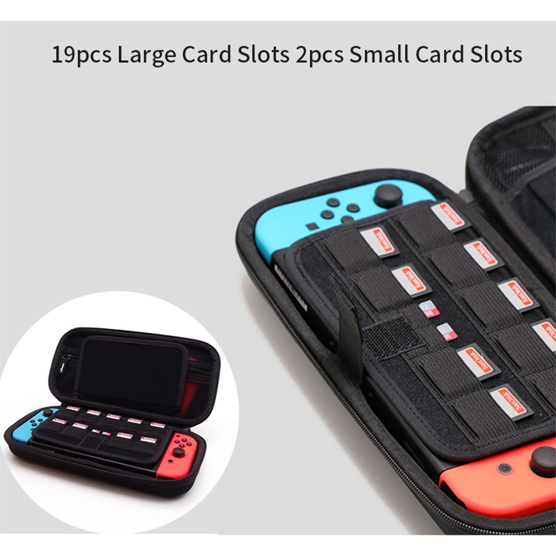 GHKJOK GH1739 EVA Portable Hard Shell Cover Cases For Switch