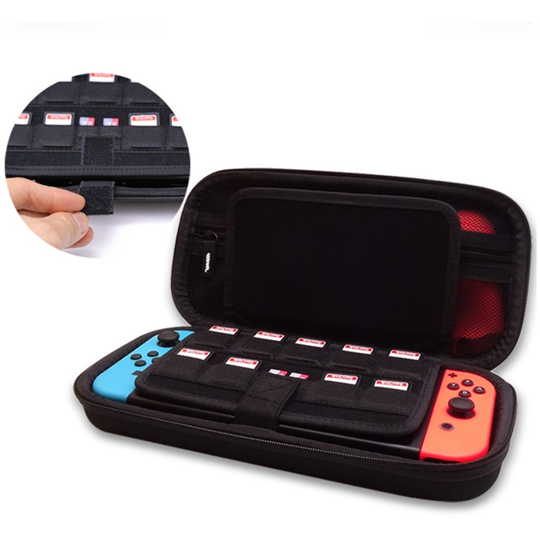 GHKJOK GH1739 EVA Portable Hard Shell Cover Cases For Switch