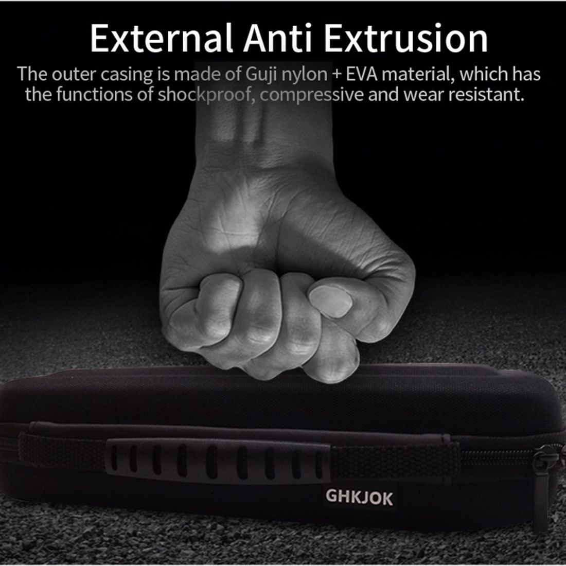 GHKJOK GH1739 EVA Portable Hard Shell Cover Cases For Switch