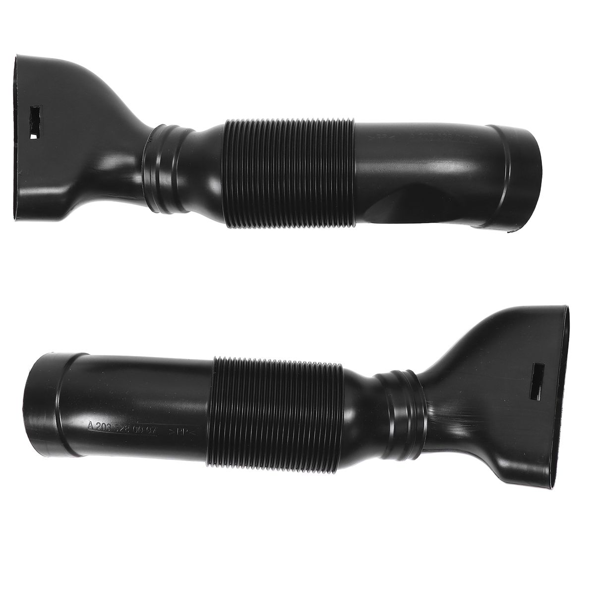 Pair Engine Air Intake Hose Front Left Right 203 528 01 07