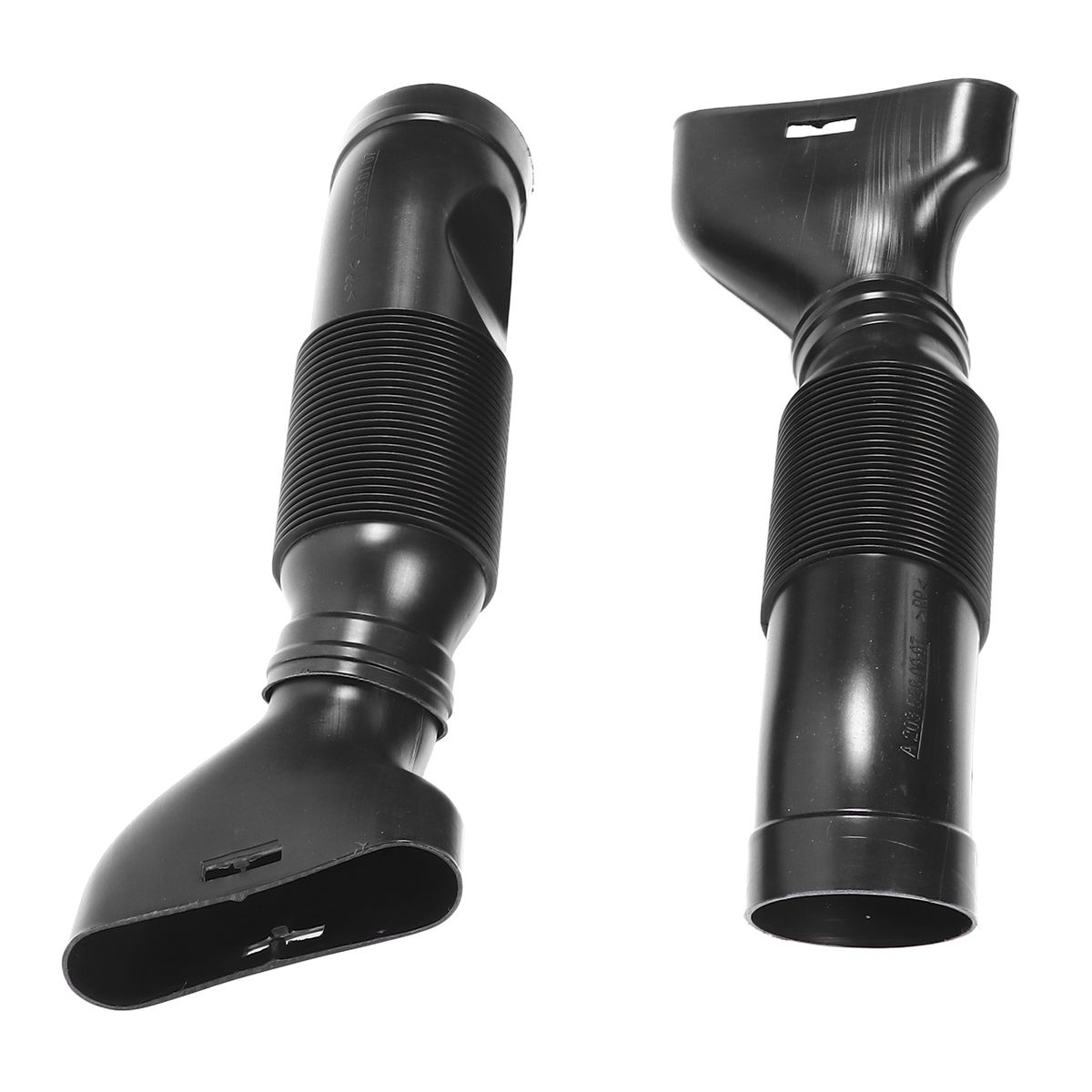 Pair Engine Air Intake Hose Front Left Right 203 528 01 07
