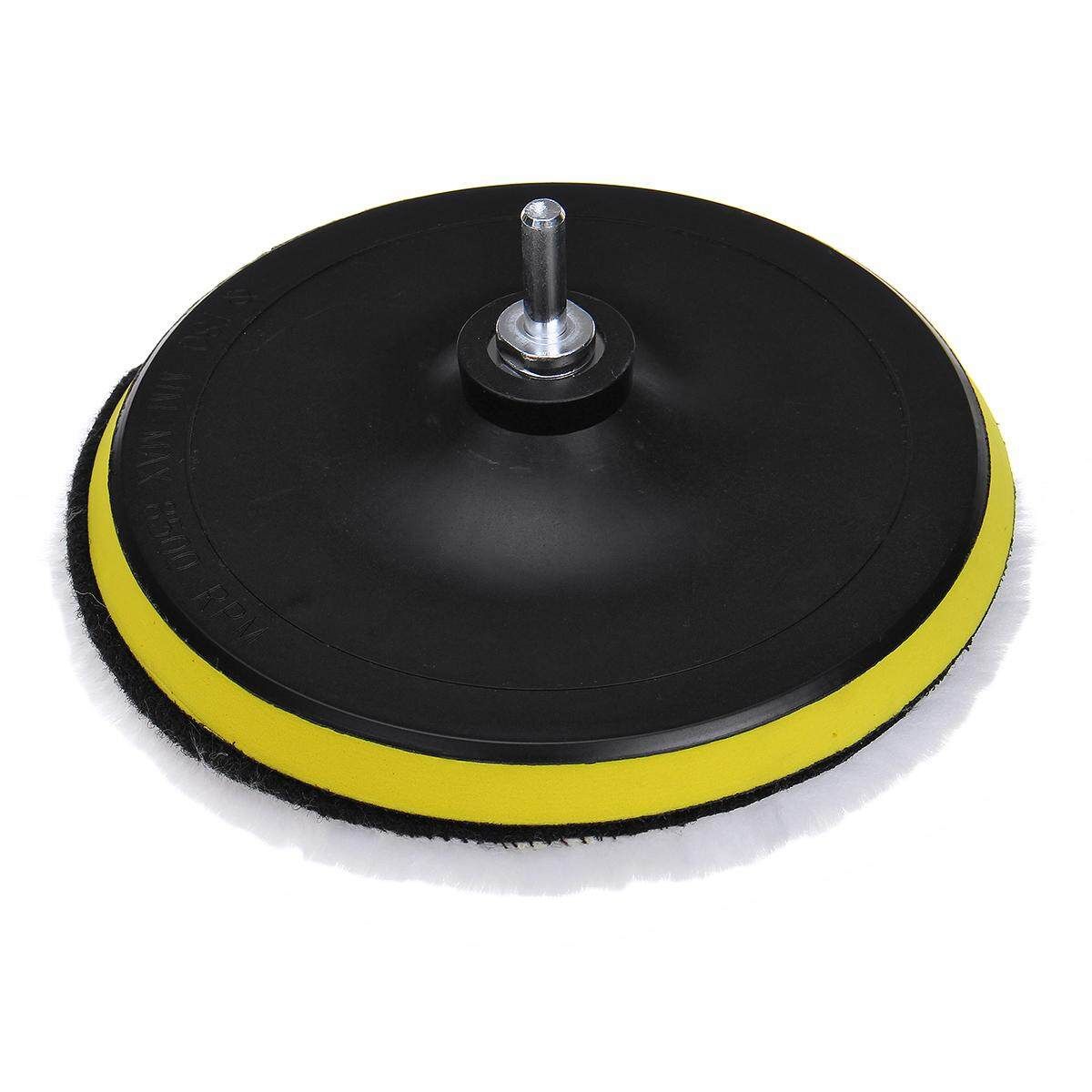 9pcs/Set Car Polishing Pad 7 Inch Sponge Buffing Waxing Boat Car Polish Buffer Drill Wheel Polisher Removes Scratches [Multicolor]