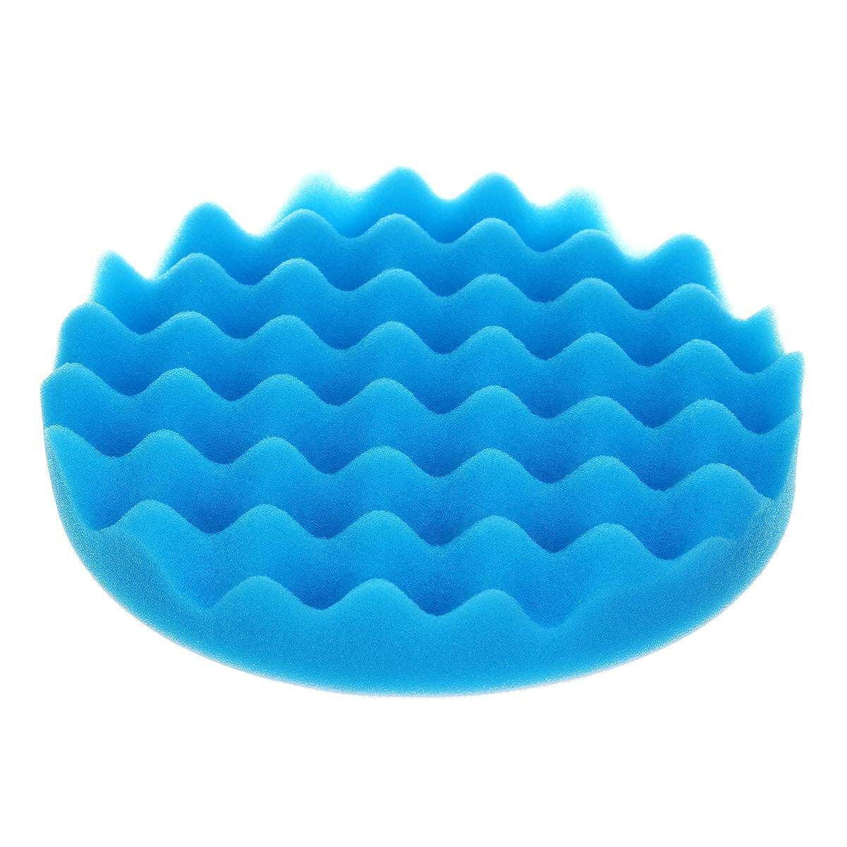 9pcs/Set Car Polishing Pad 7 Inch Sponge Buffing Waxing Boat Car Polish Buffer Drill Wheel Polisher Removes Scratches [Multicolor]