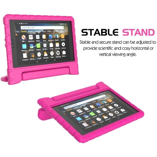 Fire 7 Tablet With Alexa - 7" Display - 1gb Ram - 16gb Rom +pink Flexible Proof Cas