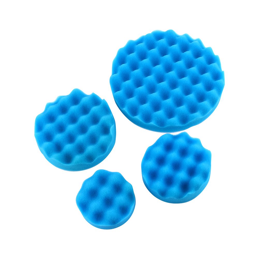 4Pcs 7 Inch Car Polishing Sponge Foam Pads Buffing Wax