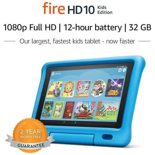 Fire Hd 10 Kids Edition Tablet – 10.1” -1080p Full HD Display -32 GB