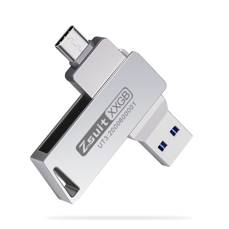 64GB OTG USB Flash Drives - Silver