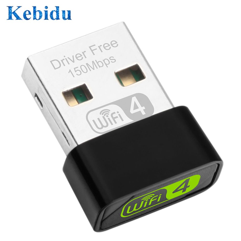 Mini USB WiFi Adapter For PC 150Mbps 2.4GHz Wireless