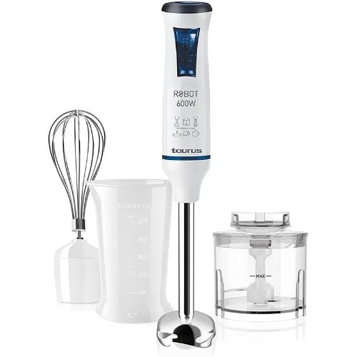 Robot 600 Plus Inox Hand Blender Set, 600 Watt