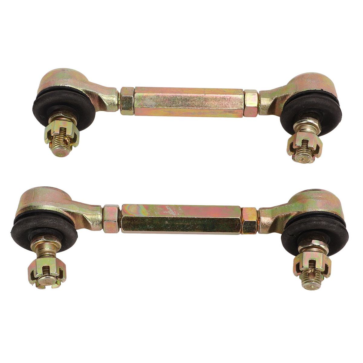 Tie Rod End Set Steel Alloy Sway Bar Ball Joint Stable Performance Practical Long Service Life Wear Resistant for Quad