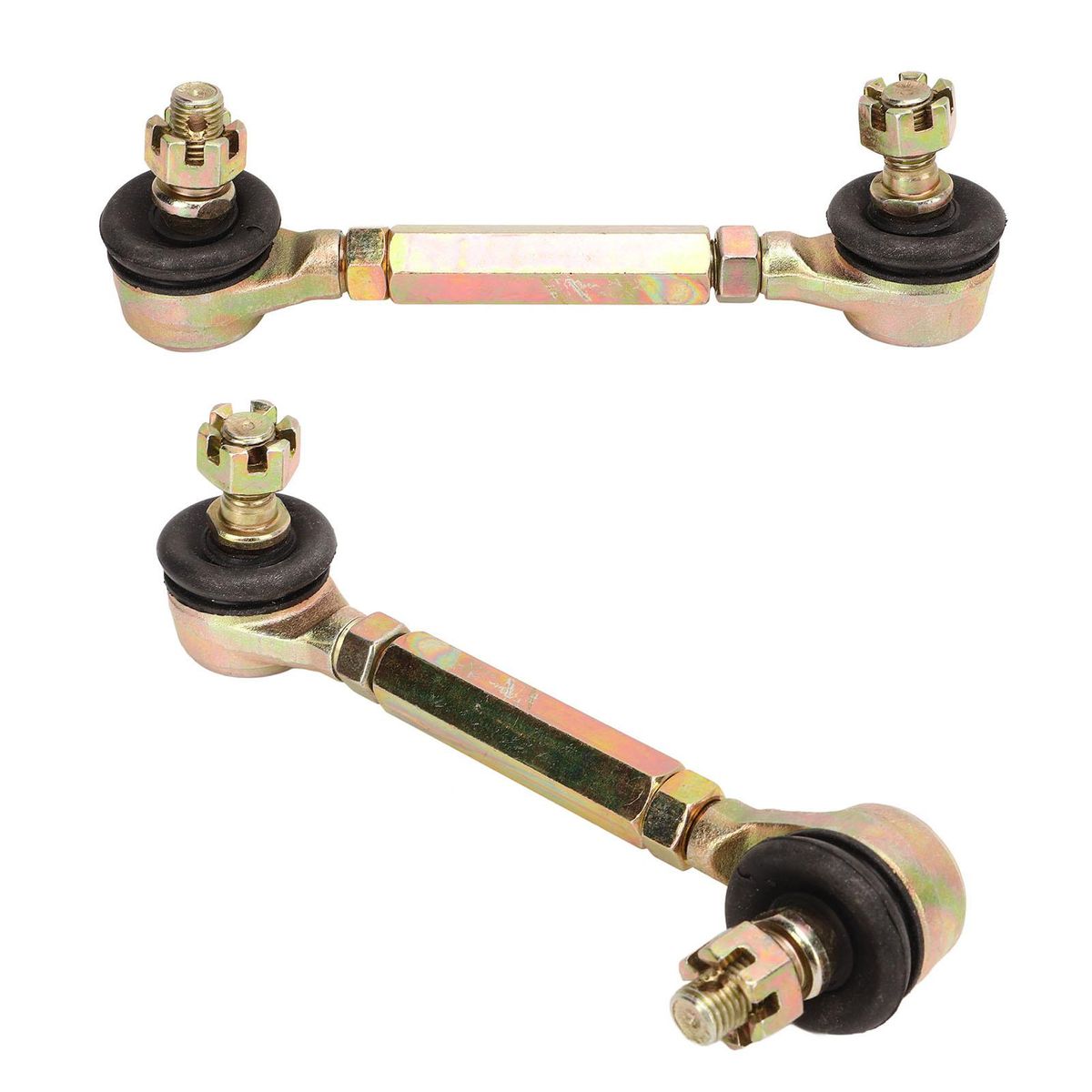 Tie Rod End Set Steel Alloy Sway Bar Ball Joint Stable Performance Practical Long Service Life Wear Resistant for Quad