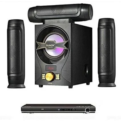 Bluetooth Home Theatre Sound System Dj-603 + Dvd Player