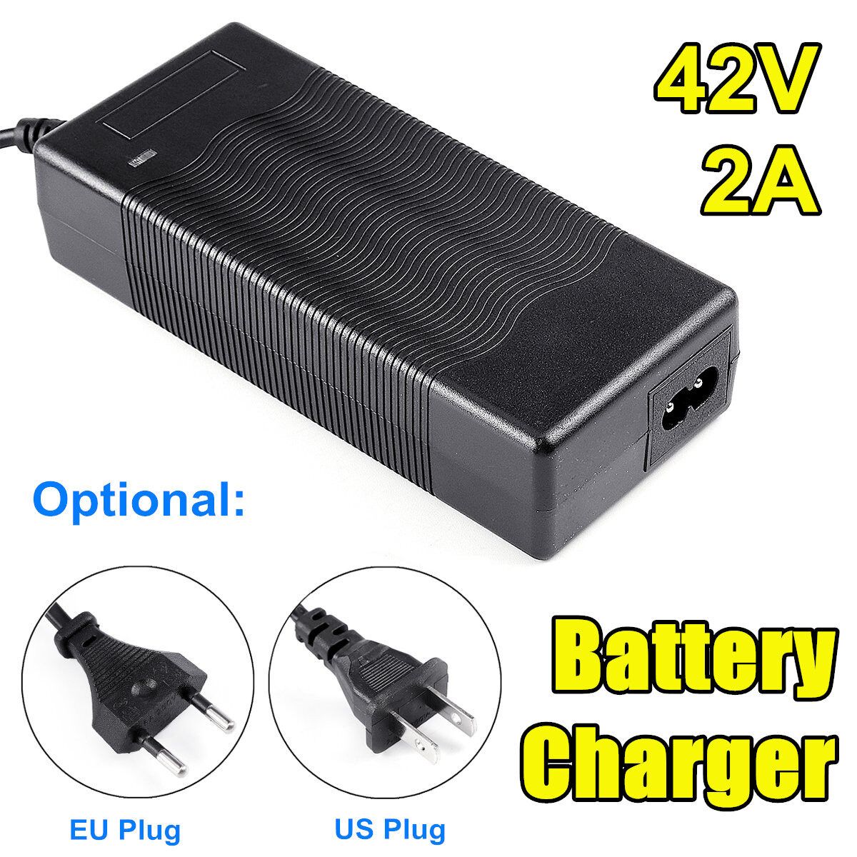 42V 2A Electric Bike Scooter Li- Charger Bicycle Balance Car Charging EU Plug
