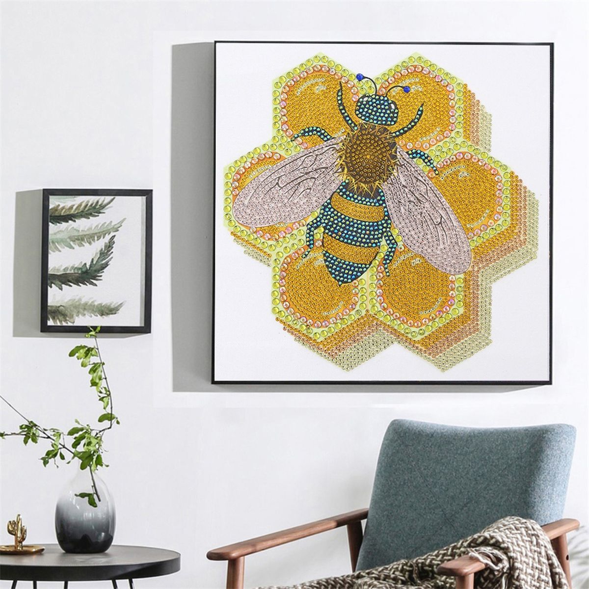 DIY 5D Diamond Painting Animals Flower Pattern