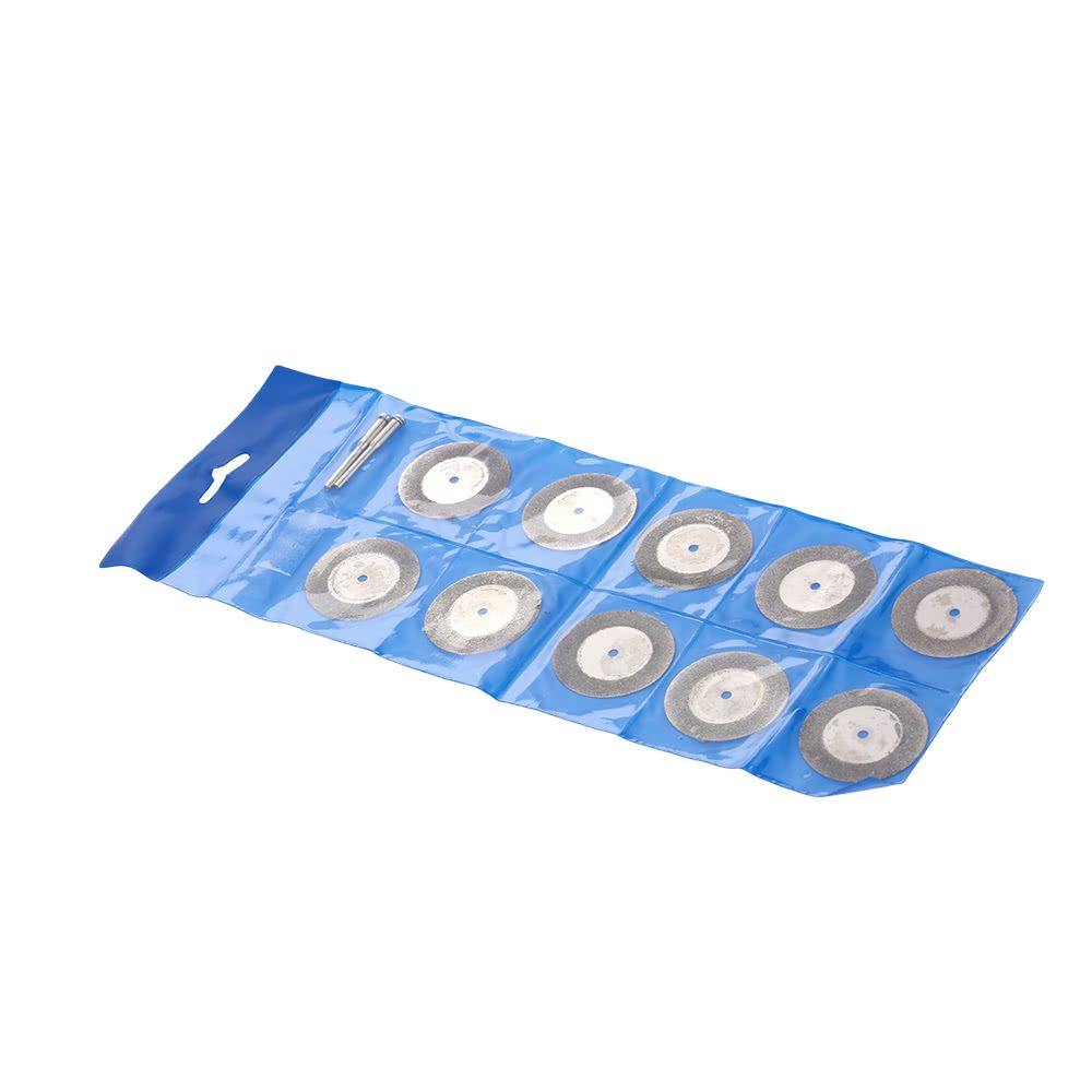 10pcs 25/30/40mm Diamond Coated Grinding 3mm Inner Diameter