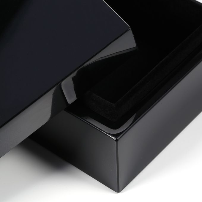 Square Jewelry Box (Agate In Primitive Colors --Small Size)