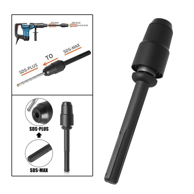 1 Piece SDS Max To SDS Plus Chuck Drill Converter SDS Max Extension