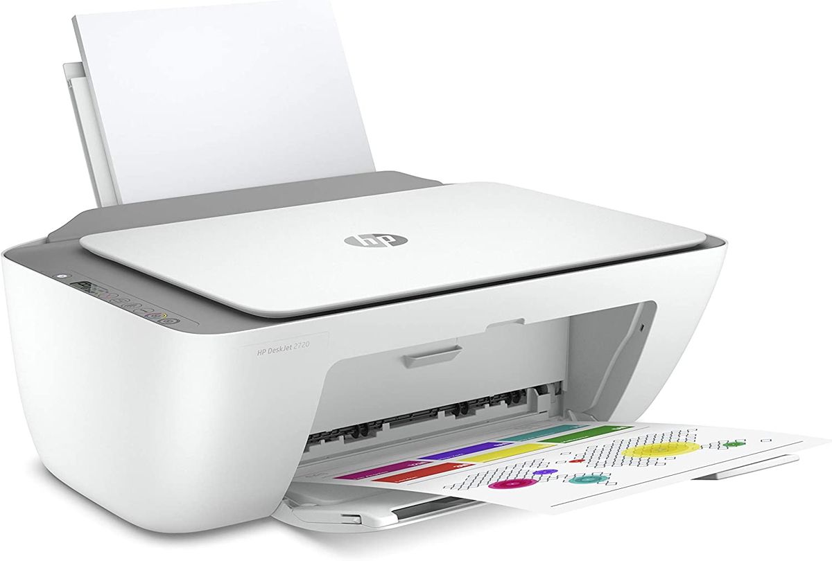 DeskJet 2720 All-in-One Wireless Printer,Instant Ink (Yes, Built-in Wi-Fi) (2022 Model)