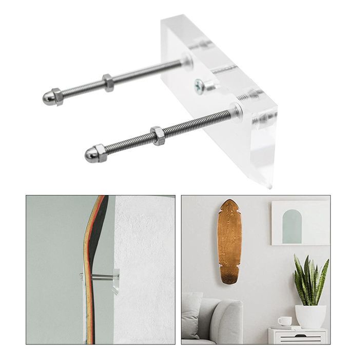 Skateboard Wall Hanger Vertical Bracket Support