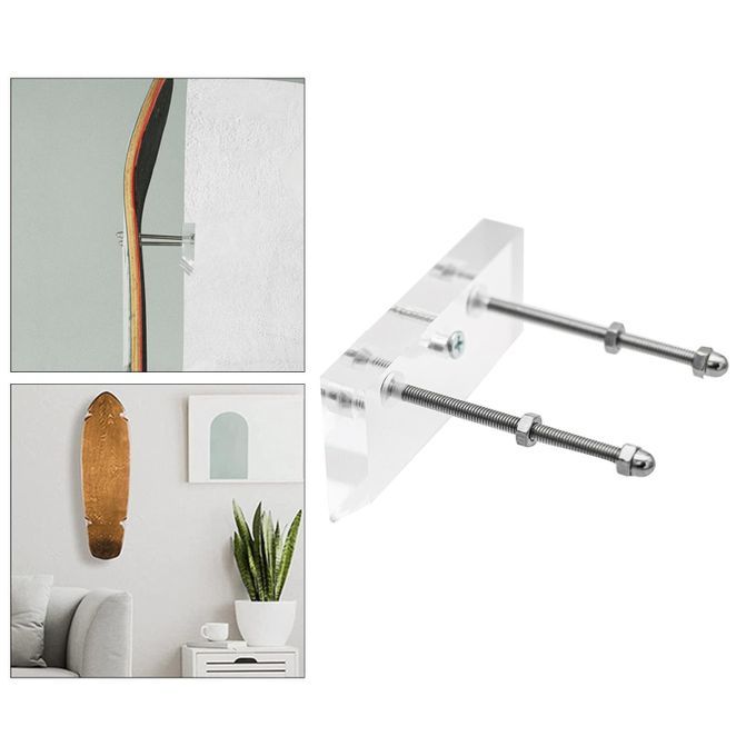 Skateboard Wall Hanger Vertical Bracket Support