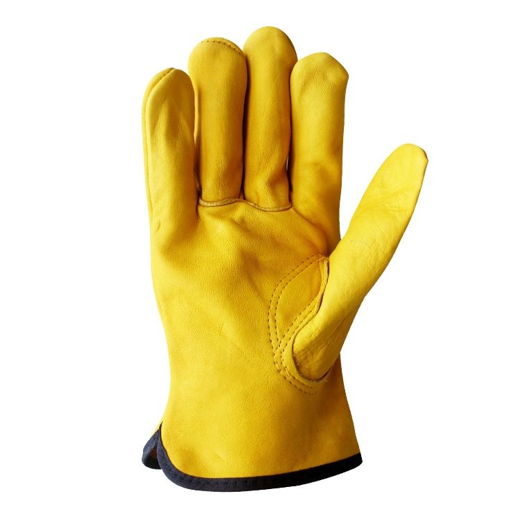 1 Pair JJ-1011 Genuine Leather Gardening Gloves, Size: XL