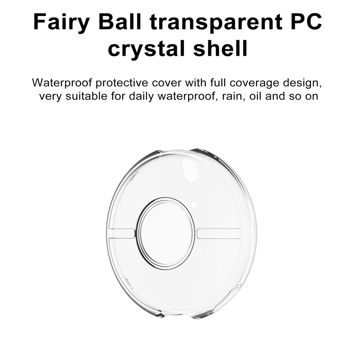 High-quality Soft Pc Case for Pokemon Go Plus Waterproof Case Clear