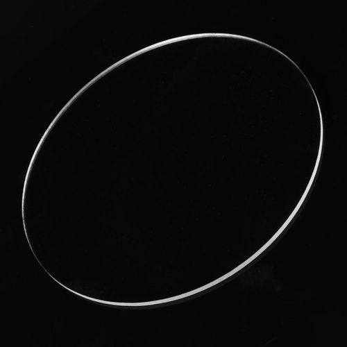2mm 90mm Dia Plastic Sheet Round Acrylic Plexiglass Plate DIY Model Craft