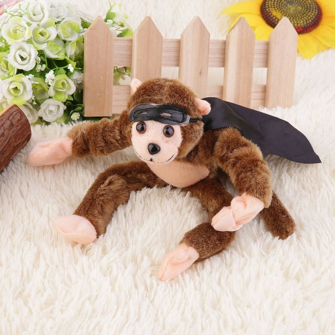 New Cute Flying Cartoon Monkey Screaming Slingshot Plush Toys