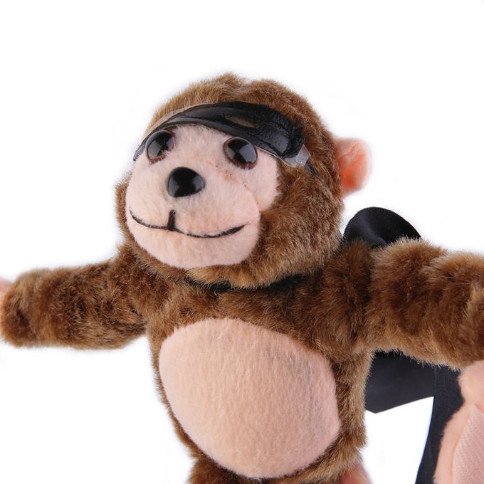 New Cute Flying Cartoon Monkey Screaming Slingshot Plush Toys