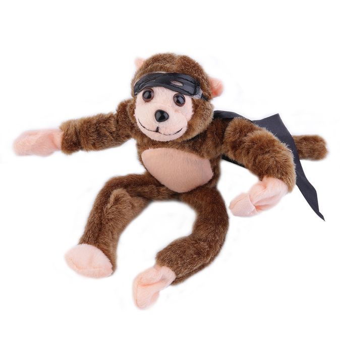 New Cute Flying Cartoon Monkey Screaming Slingshot Plush Toys