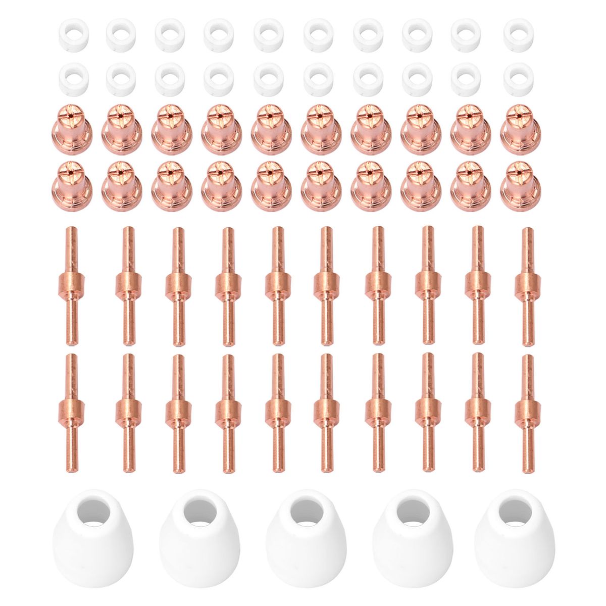 PT31 Plasma Torch Tips Electrode Nozzle 65PCS Plasma Cutter