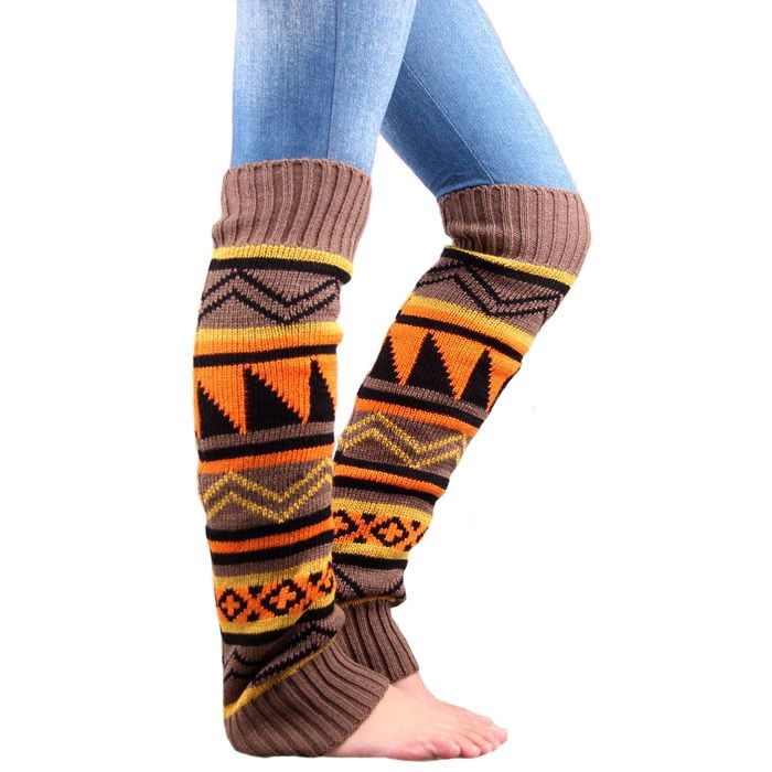 Bohemian Thick Wool Pile Pile Socks