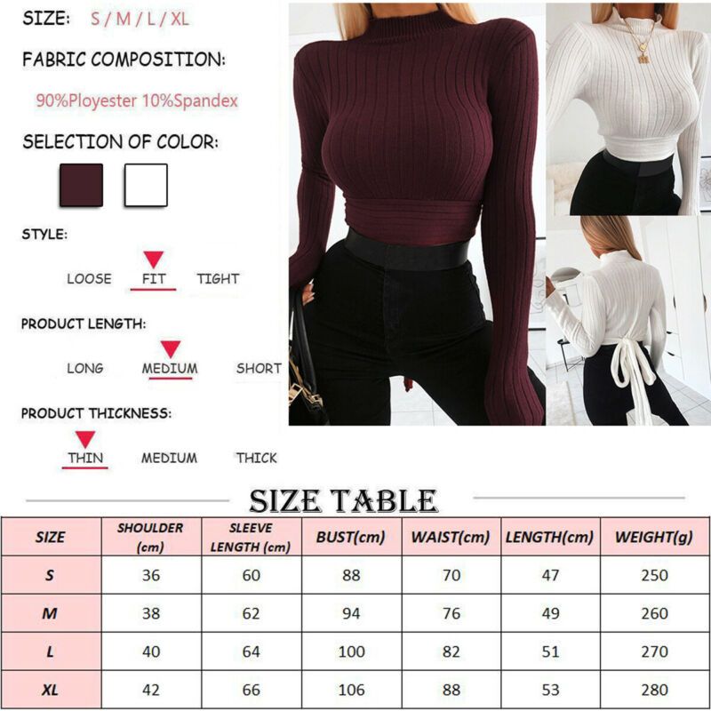 Soft Warm Korean Style Women Long Sleeve Sweater Cheap Basic Pullovers For Girls High Collar Female Turtleneck Winter(#White)