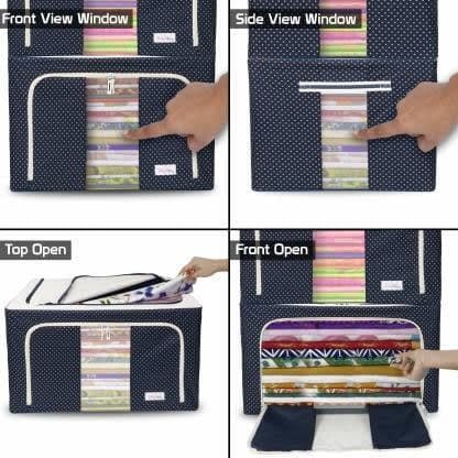 Blushbees Wardrobe Organizer/ Storage Box With Zip