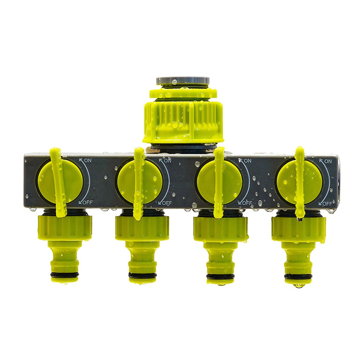4 Way Garden Hose Splitters Faucet Diverter Tap Hose