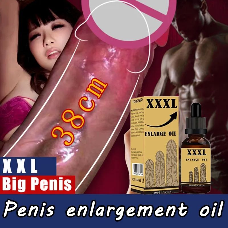 Penis Permanent Thickening, Growth Enlargement Oil